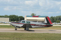 N4035H @ KOSH - Mooney M20K - by Mark Pasqualino