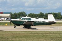 N339PB @ KOSH - Mooney M20J