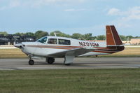 N201QM @ KOSH - Mooney M20J