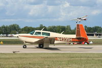N4335H @ KOSH - Mooney M20J
