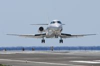N787PR @ TNCM - landing runway 10 - by daniel jef
