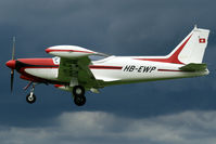 HB-EWP @ EDMT - visitor - by Wolfgang Zilske