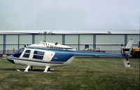 N16717 @ RDG - This JetRanger II was present at the 1977 Reading Airshow. - by Peter Nicholson