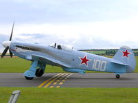 D-FJAK @ EGSU - Yakovlev Yak-3M D-FJAK Chris Vogelgesang painted as Russian Air Force 100/white - by Alex Smit