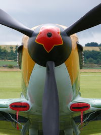 D-FAFA @ EGSU - Yakovlev Yak-9UM D-FAFA P Boschung painted as Russian Air Force 17/white - by Alex Smit