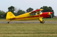 N6786E @ FLD - Departing Fond du Lac, Wisconsin