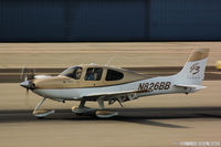 N826BB @ SMO - SR-22 taking off. - by Fernando Sedeno