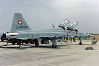 J-3207 @ LIED - preflight inspection prior another mission within the mediterranian ACMI - by FBE