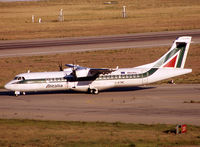I-ATMC @ LFML - Lining up rwy 32R for departure... - by Shunn311