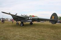 N79123 @ OSH - If you stand just right it looks like it only has one rudder. That was not intentional!  Airventure 2009 - Oshkosh, Wisconsin - by Bob Simmermon