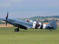 PM631 @ EGSU - Supermarine Spitfire PR.XIX PM631 Royal Air Force Battle of Britain Memorial Flight