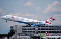 OE-LVM @ LOWW - Austrian arrows Fokker 100 Krasnodar