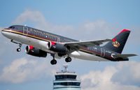 JY-AYM @ LOWW - Royal Jordanian Airbus A319 - by Hannes Tenkrat