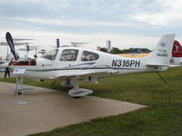 N316PH @ KOSH - SR22 - by Mark Pasqualino
