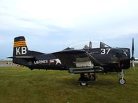 N28KB @ KOSH - North American T-28C - by Mark Pasqualino