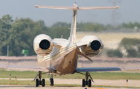 N128V @ KDPA - Learjet 60, N128V taxiing to RWY 20R KDPA. - by Mark Kalfas