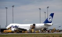N454PA @ LEJ - Unloading of a daily visitor at LEJ. - by Holger Zengler