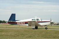 N9351V @ KOSH - Mooney M20E - by Mark Pasqualino