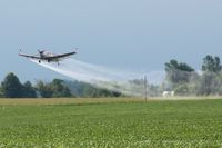 N3619J - In action south of La Rue, Ohio
