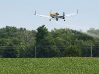 N4854R - In action south of La Rue, Ohio