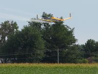 N4854R - In action south of La Rue, Ohio