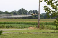 N4854R - In action south of La Rue, Ohio - by Bob Simmermon