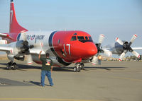 N917AU @ SCK - Working the Altamont, Ca fire - by phredshome
