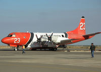 N923AU @ SCK - Working the Altamont, Ca fire