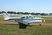 N4301S @ KOSH - Becch F33A - by Mark Pasqualino