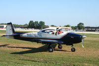 N8767H @ KOSH - North American Navion - by Mark Pasqualino