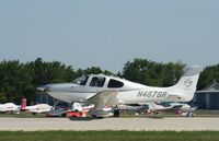 N487SR @ KOSH - SR22 - by Mark Pasqualino