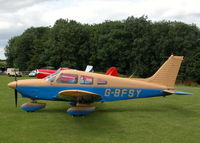 G-BFSY @ EGHP - STRIKING LOOKING ARCHER II - by BIKE PILOT