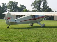 N4122M @ I80 - At the EAA breakfast fly-in - Noblesville, Indiana - by Bob Simmermon
