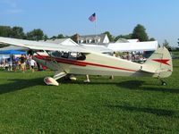 N4122M @ I80 - At the EAA breakfast fly-in - Noblesville, Indiana - by Bob Simmermon