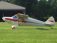 N4122M @ I80 - At the EAA breakfast fly-in - Noblesville, Indiana - by Bob Simmermon