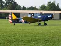 N60535 @ I80 - Arriving at the EAA breakfast fly-in - Noblesville, Indiana - by Bob Simmermon