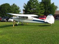 N3815V @ I80 - At the EAA breakfast fly-in - Noblesville, Indiana - by Bob Simmermon