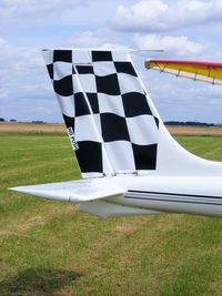 G-LUBY @ X4SO - Ince Blundell Micro light flyin - by Chris Hall