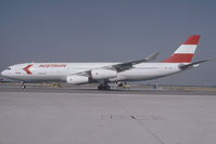 OE-LAH @ VIE - Austrian Airlines Airbus 340-200 - by Dietmar Schreiber - VAP