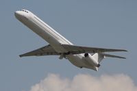 YR-HBA @ LOWW - Medallion Air (MyAir) McDonnell Douglas MD-83  cn49937 - by Delta Kilo