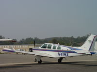 N41RA @ POC - Parked at Howard Aviation - by Helicopterfriend