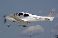 N167AJ @ OSH - 2008 Cirrus Design Corp SR22, c/n: 3218;  Note: 4-April-2011 On touch down, aircraft was hit by strong wind - aircraft lost control and cartwheeled completely destroying the aircraft at KSBN - by Timothy Aanerud
