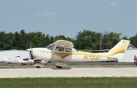 N1724F @ KOSH - Cessna 172H - by Mark Pasqualino