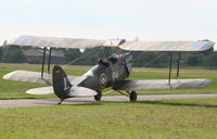 D-ECTM @ EDTF - beautiful restored biplane at the homeairport - by Strega