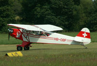 HB-OBF @ EDSK - Piper J-3C-65/L-4 , Serial 13257, built 1945
