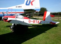 G-BTAZ @ EGSH - At Norwich Aviation Museum Never flown.