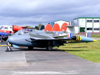 G-VENM @ EGBE - Aviation Heritage Ltd, painted and marked to represent WK436 of 11 Squadron RAF. - by Chris Hall