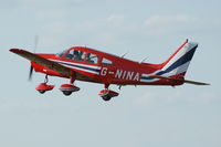 G-NINA @ EGRO - G-NINA departing Heart Air Display, Rougham Airfield Aug 09