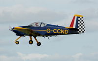 G-CCND @ EGRO - G-CCND departing at Heart Air Display, Rougham Airfield Aug 09