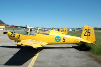 SE-IGK @ ESOW - Saab Safir at Västerås Hässlö airport in Sweden.